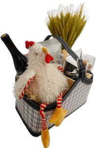 The Roost gift basket