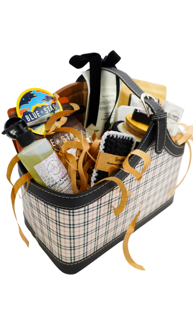 Columbia Reserve gift basket