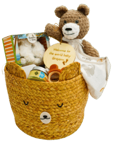 Little Apple, Big Welcome gift basket