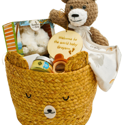 Little Apple, Big Welcome gift basket