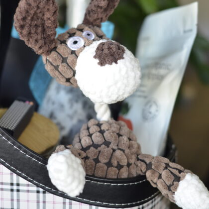 For the Fur Baby Plush Squeaky Dog Toy Add-on