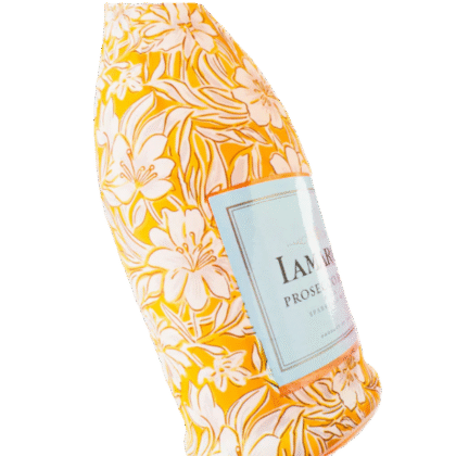 Gold Flower Wrapped LaMarca Prosecco