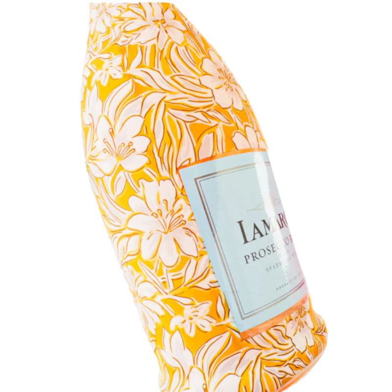 Gold Flower Wrapped LaMarca Prosecco – Just $24 More