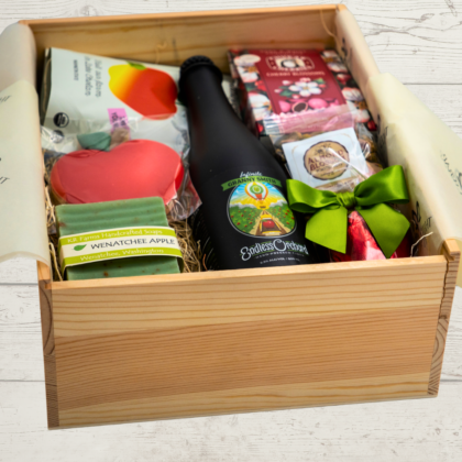 Apple blossom Bin showing product items