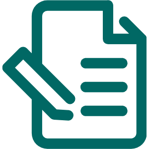 Fill out form icon